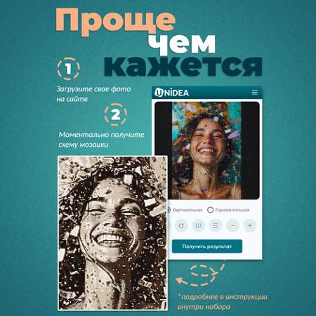 Алмазная мозаика UNIDEA Mokko