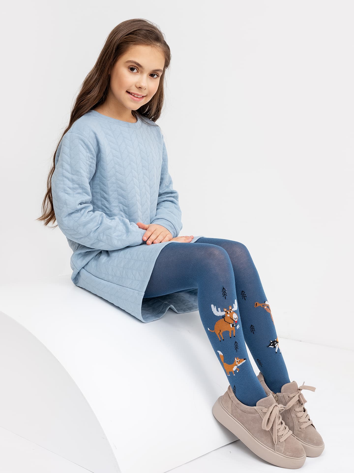 Колготки Mark Formelle (Марк Формэль) 700K-2143/джинсовый - фото 1