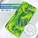 Коврик для ванны с присосками VILINA 43х90 см