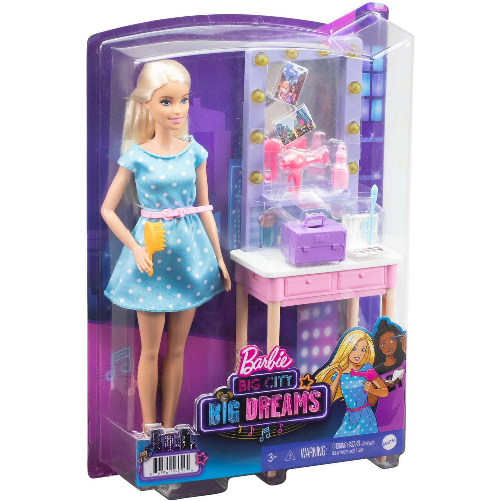 Кукла модельная Barbie GYG39 - фото 3