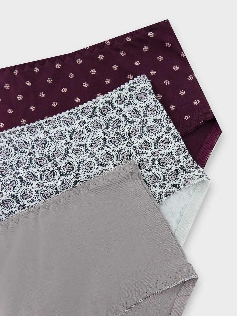 Трусы 3 шт Mark Formelle (Марк Формэль) 412075-3/пейсли на молочном - фото 10