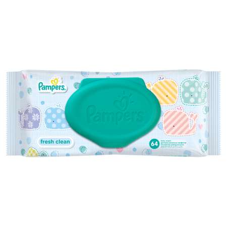 Влажные салфетки Pampers Fresh Clean 64 шт.