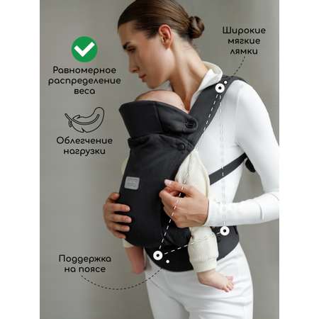 Эргорюкзак 3в1 Amarobaby Amarobaby Near черный