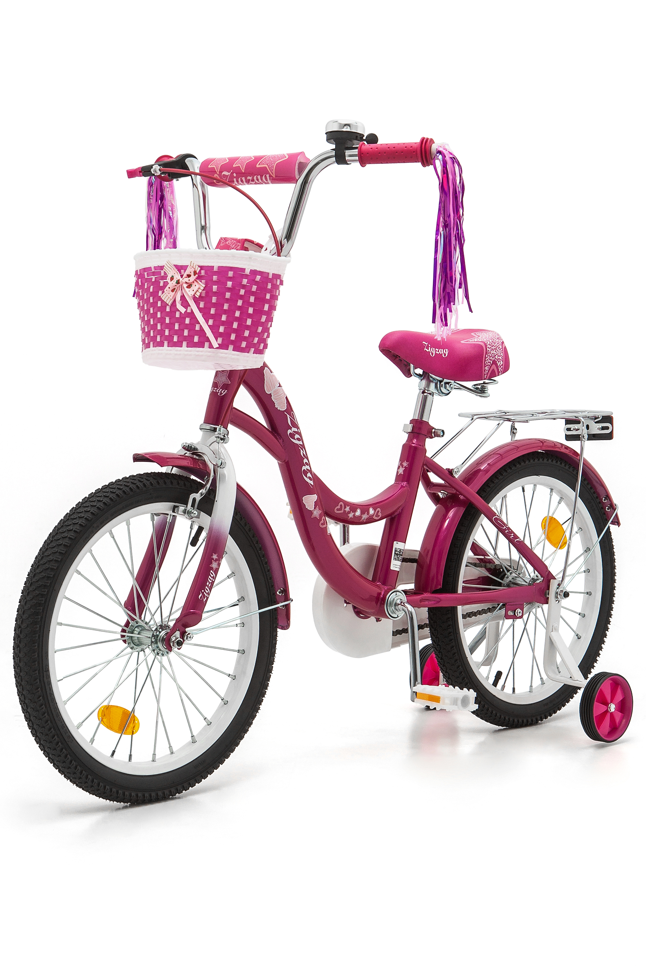 Двухколесный велосипед ZigZag 18 дюймов - фото 10