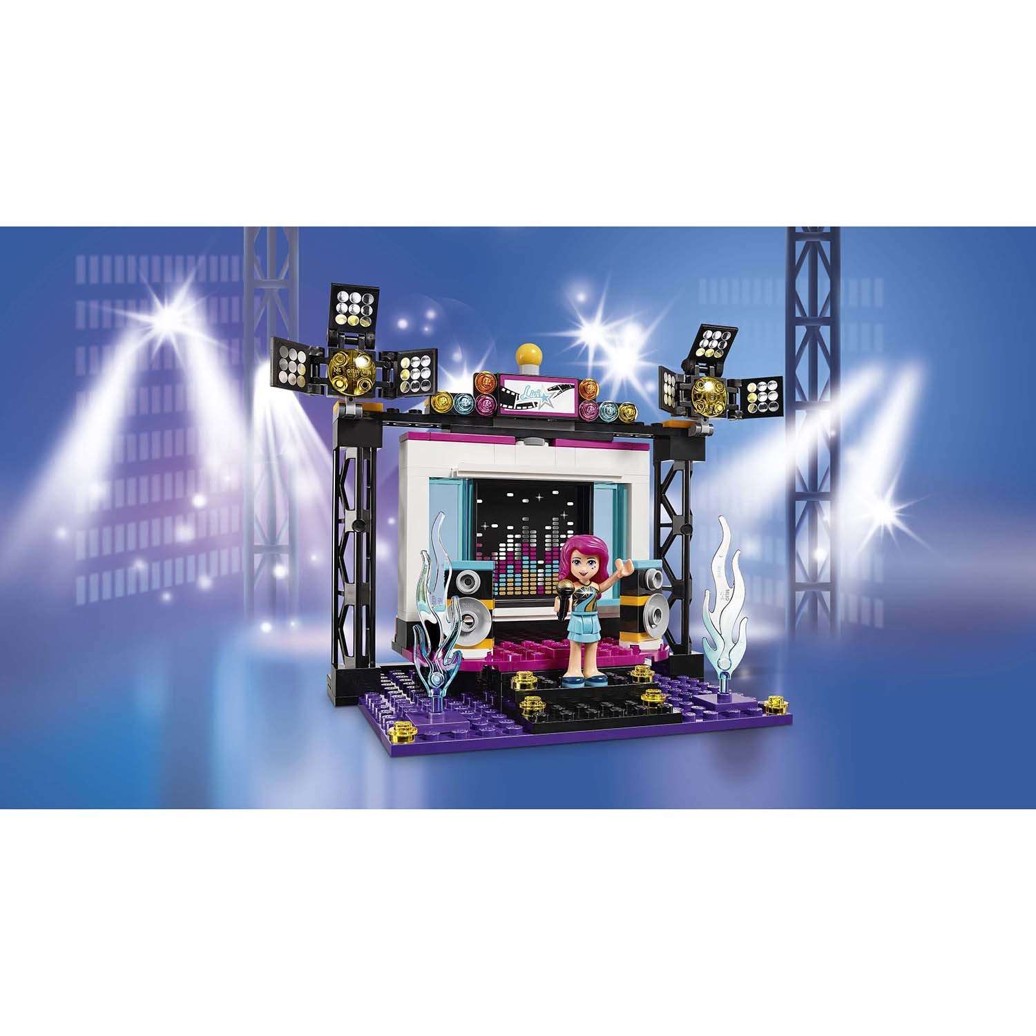 Конструктор LEGO Friends Поп-звезда: телестудия блочный - фото 5