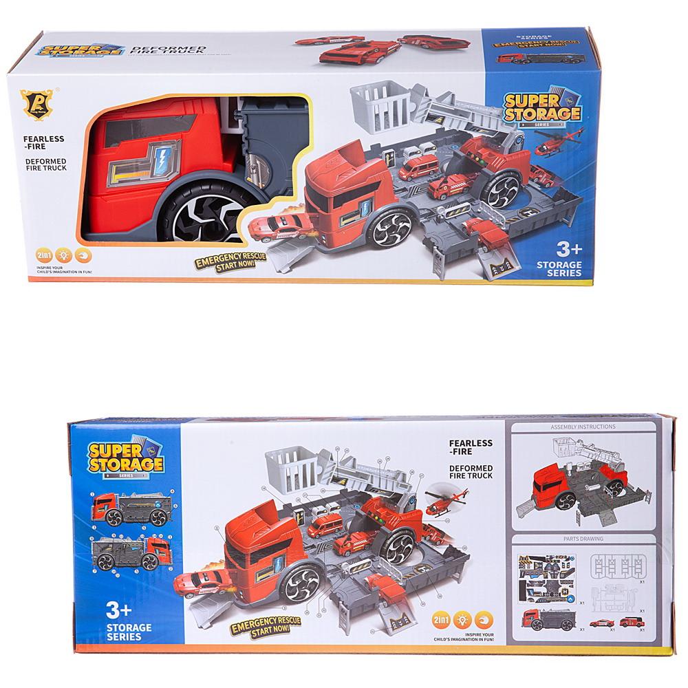 Игровой набор Junfa Пожарная станция P904-A - фото 3