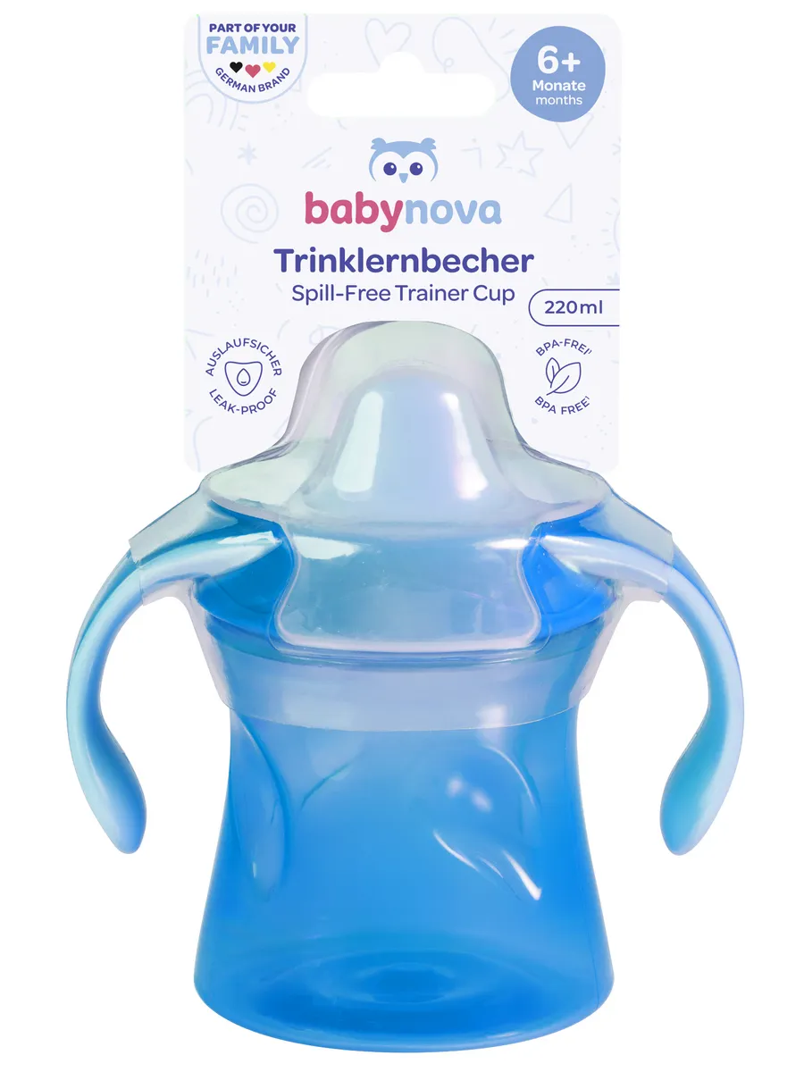 Поильник babynova 220 мл - фото 2