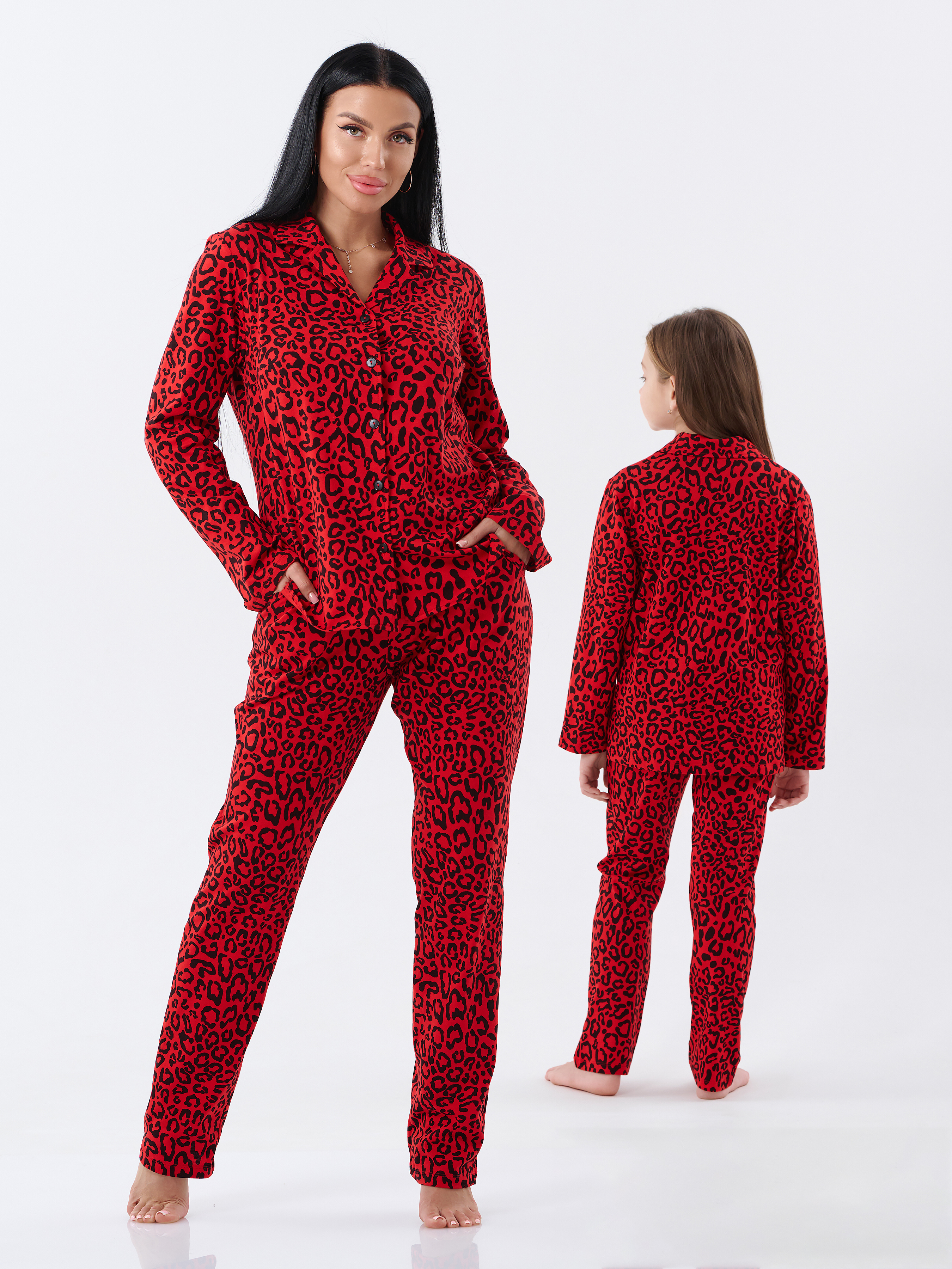 Пижама КрутышОк т-026 красный - фото 12