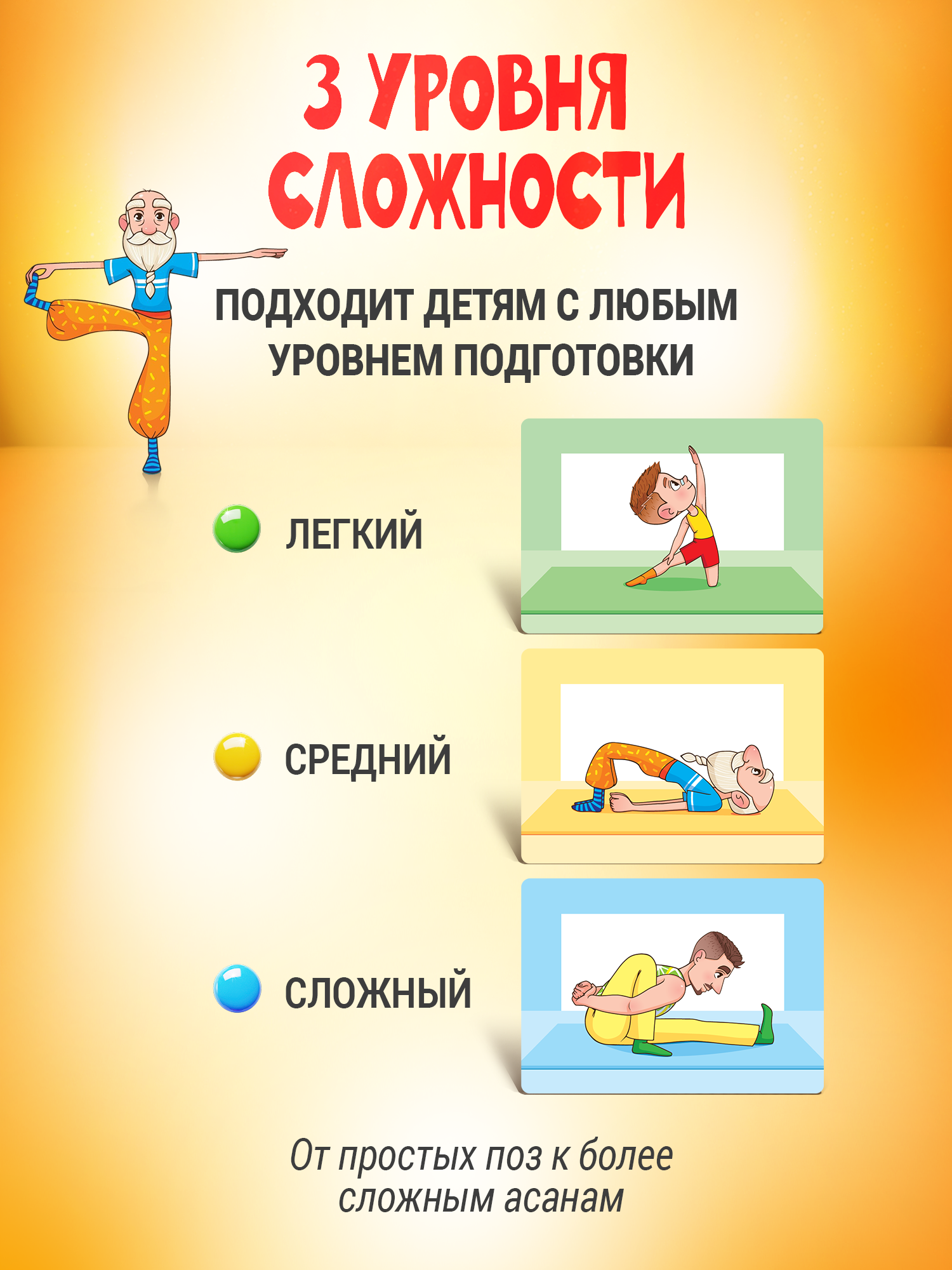 Настольная игра Дрофа-Медиа Посмотри и повтори. Йога - фото 4