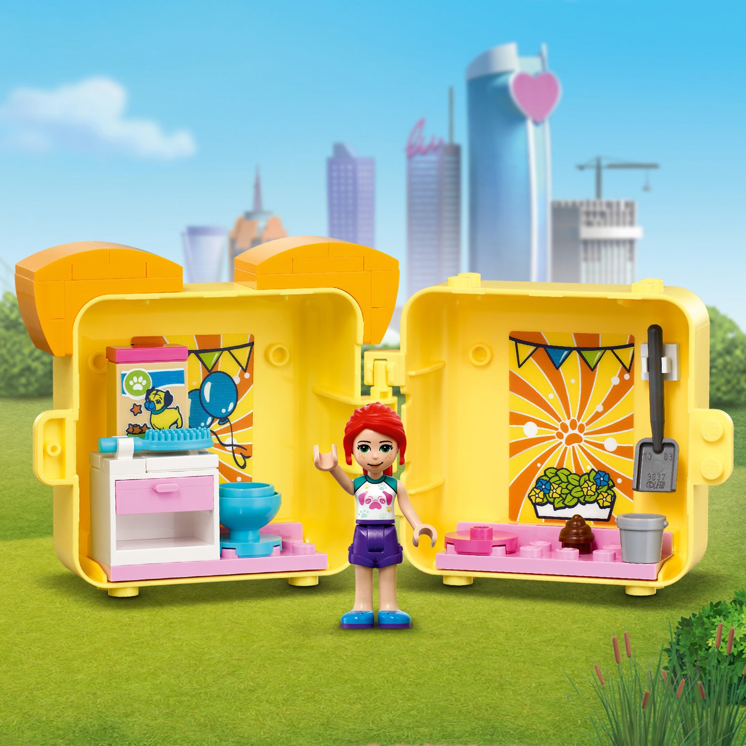 Конструктор LEGO Friends Кьюб Мии с мопсом - фото 4