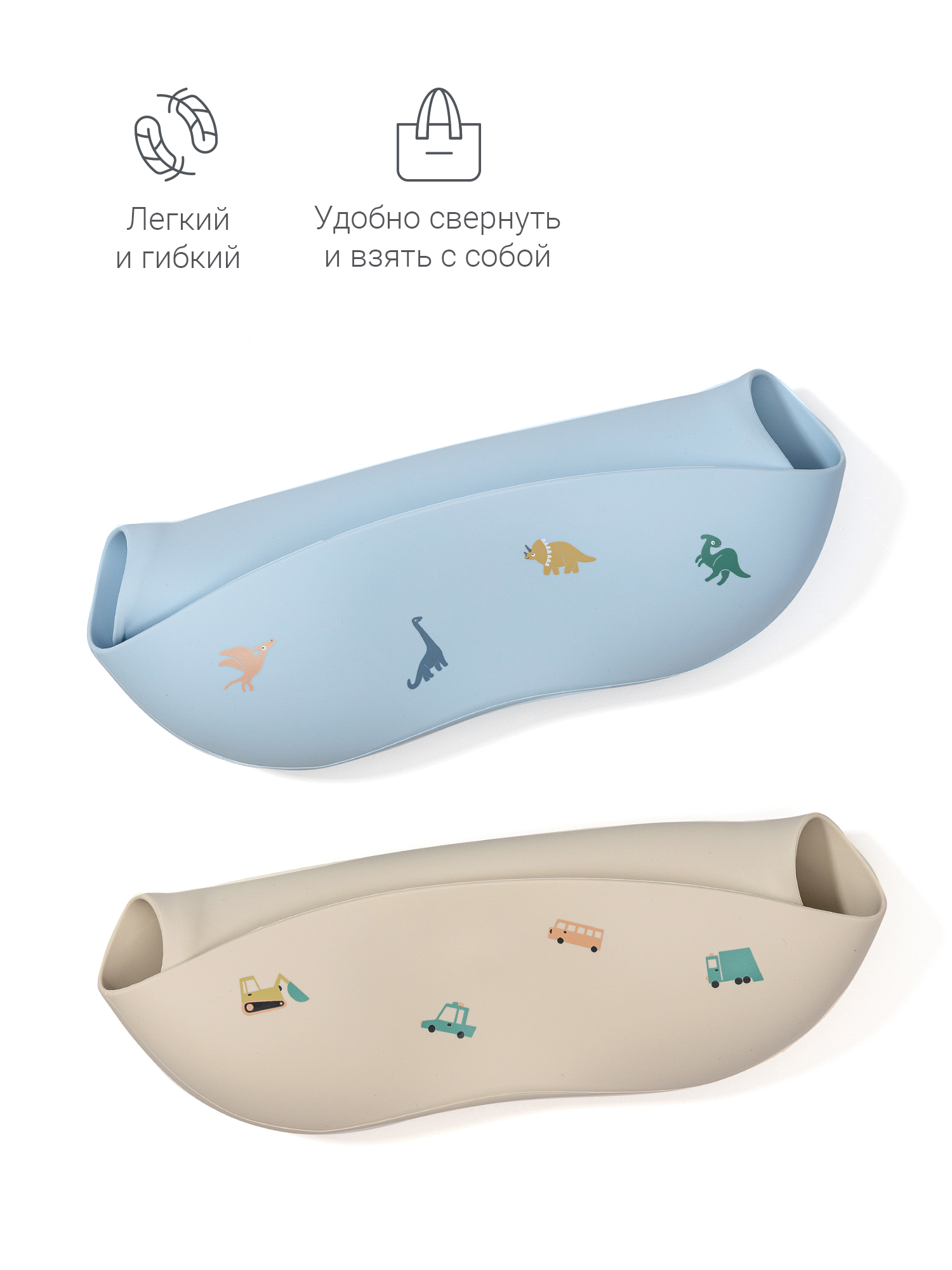 Нагрудник edda силикон 1 шт. - фото 8