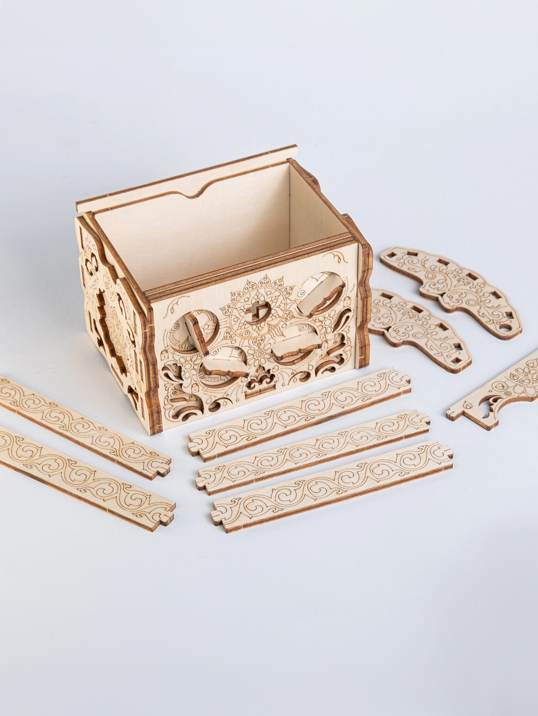 Настольная игра EscapeWelt Secret Treasure Box DIY - фото 7