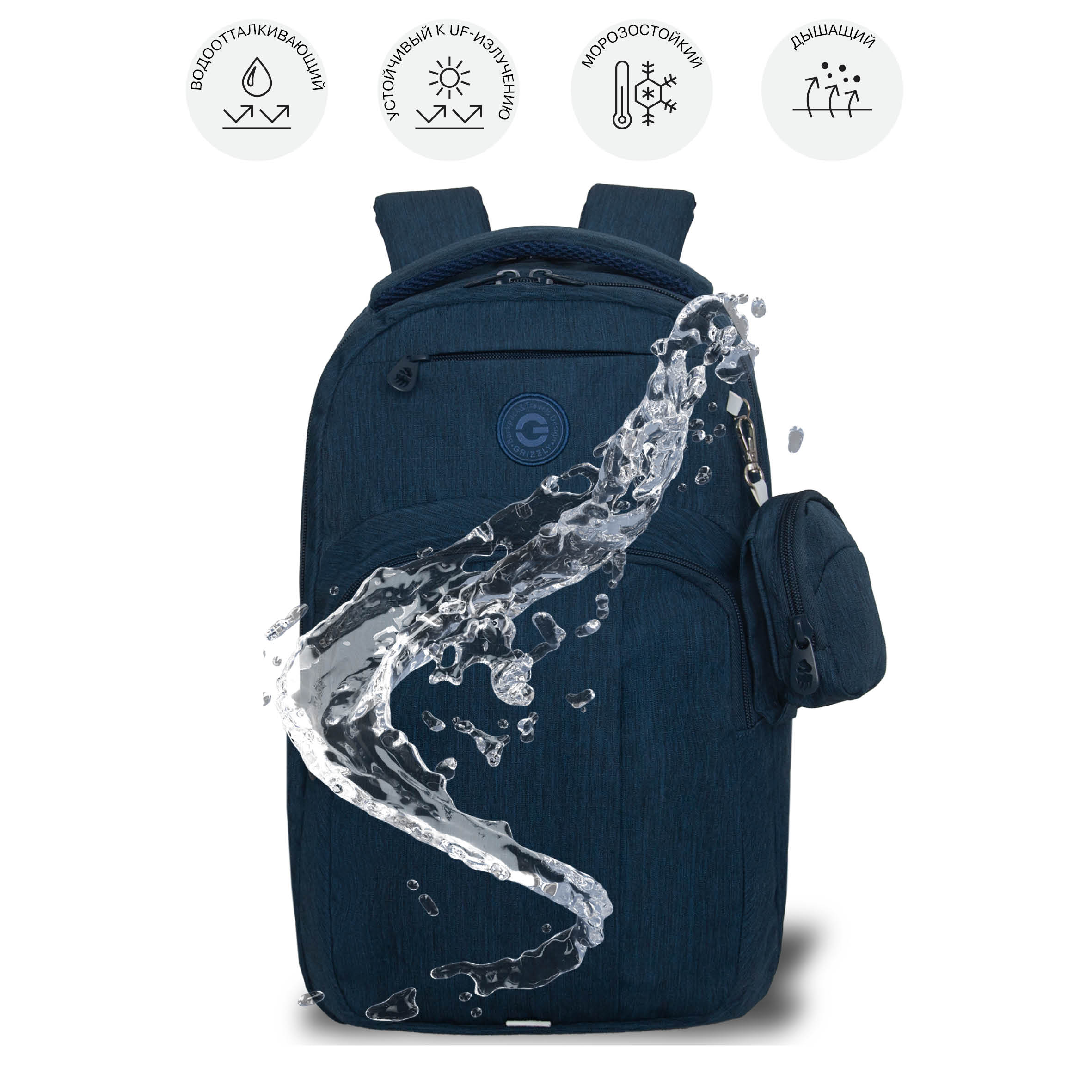 Рюкзак Grizzly для девочки - фото 10