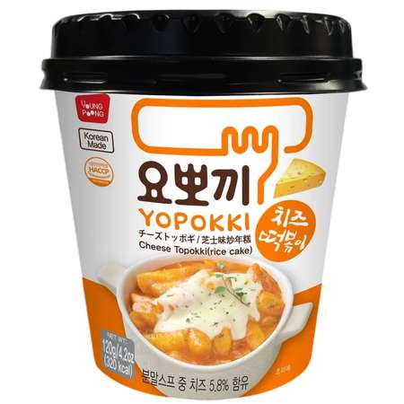 Рисовые клецки Yopokki с сырным соусом 120г