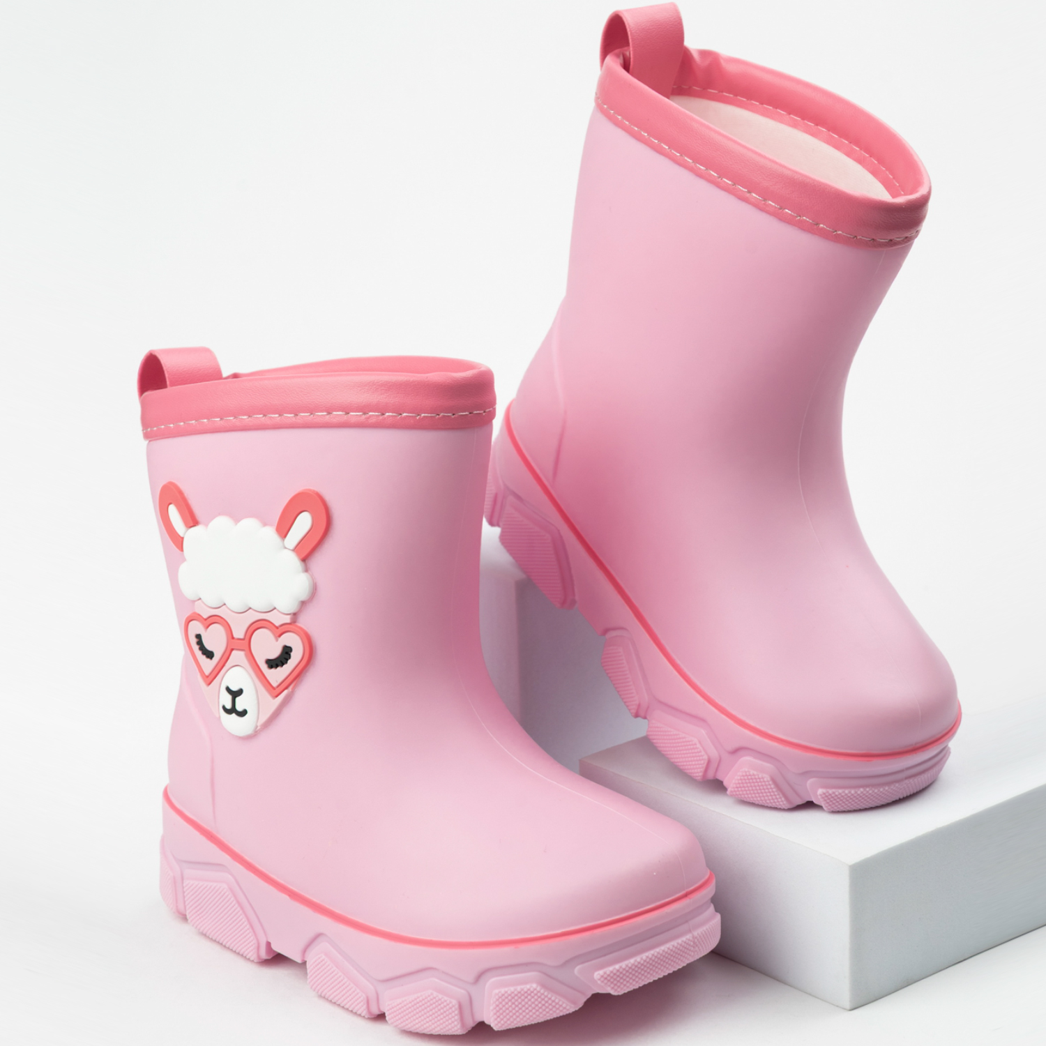 Сапоги резиновые TikkaGo 2L01_2521_pink - фото 1