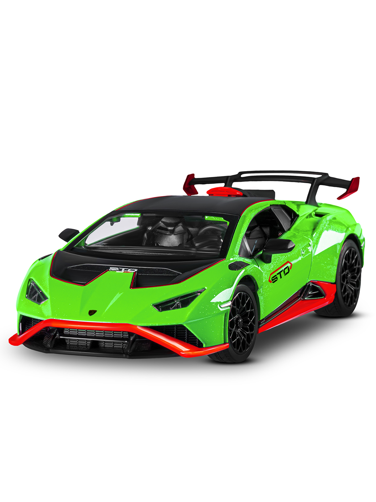 Автомобиль АВТОпанорама Lamborghini Huracan STO 1:24 JB1251760 - фото 13