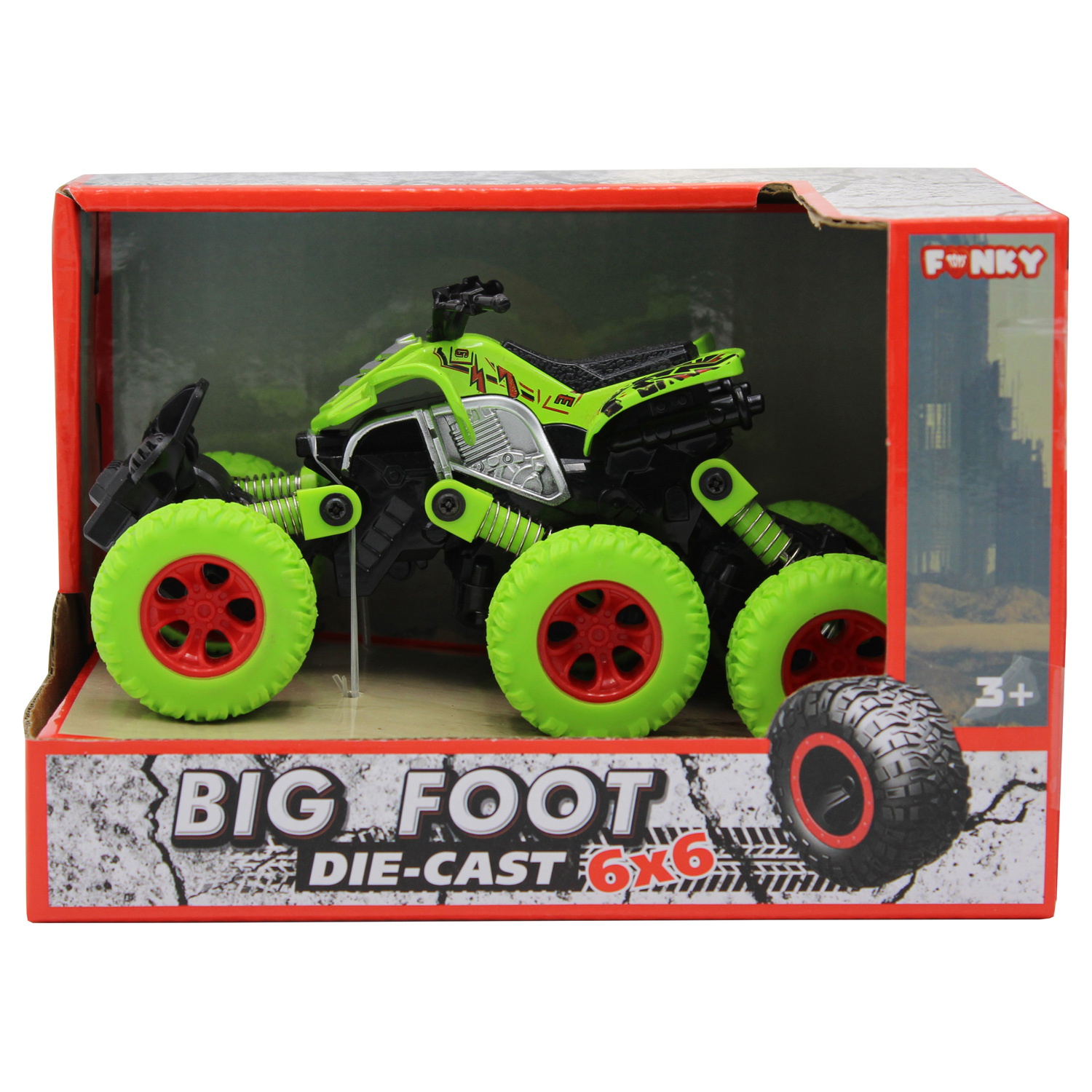 Квадроцикл Funky Toys FT61066-МП - фото 3