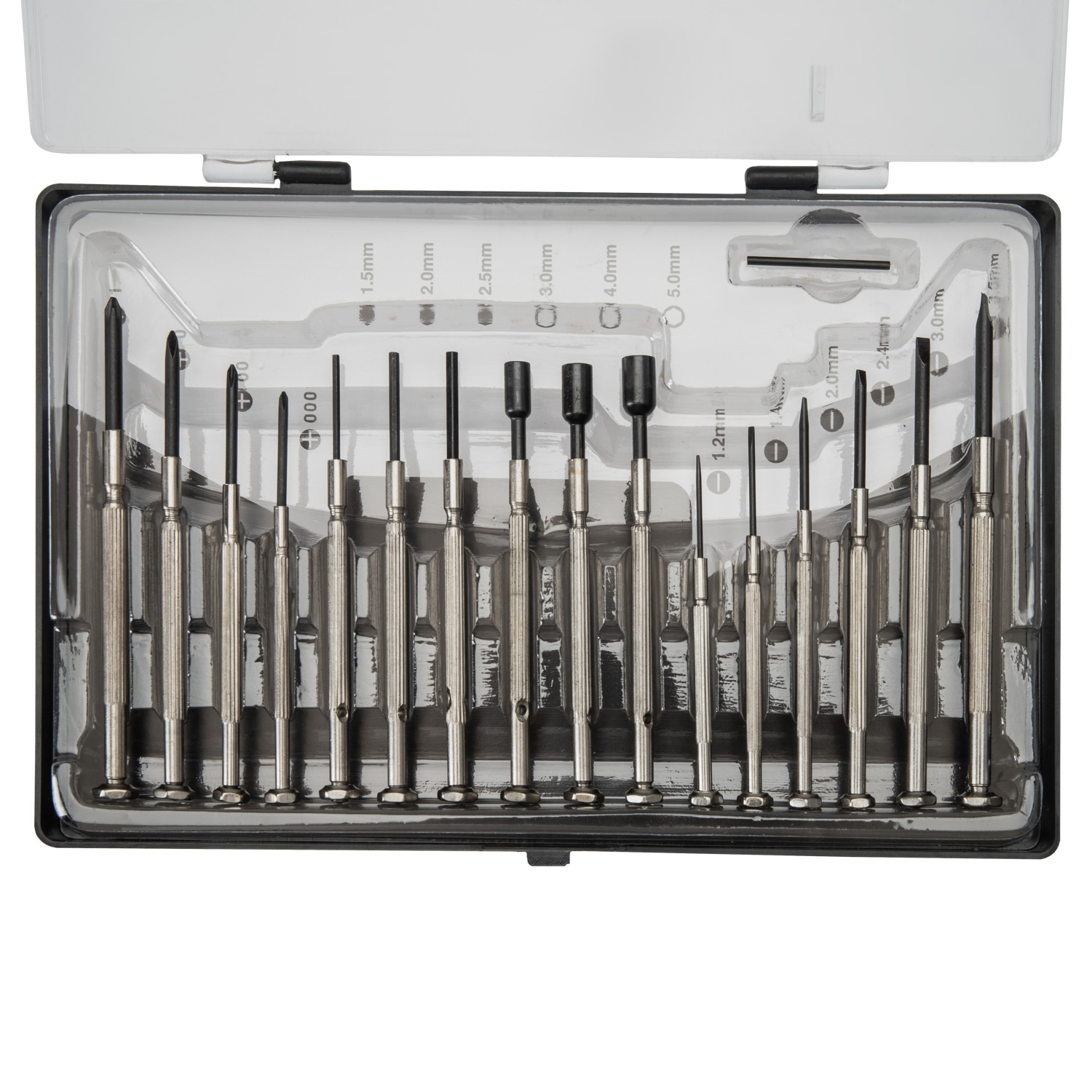 Набор часовых отверток 16 предметов - фото 9