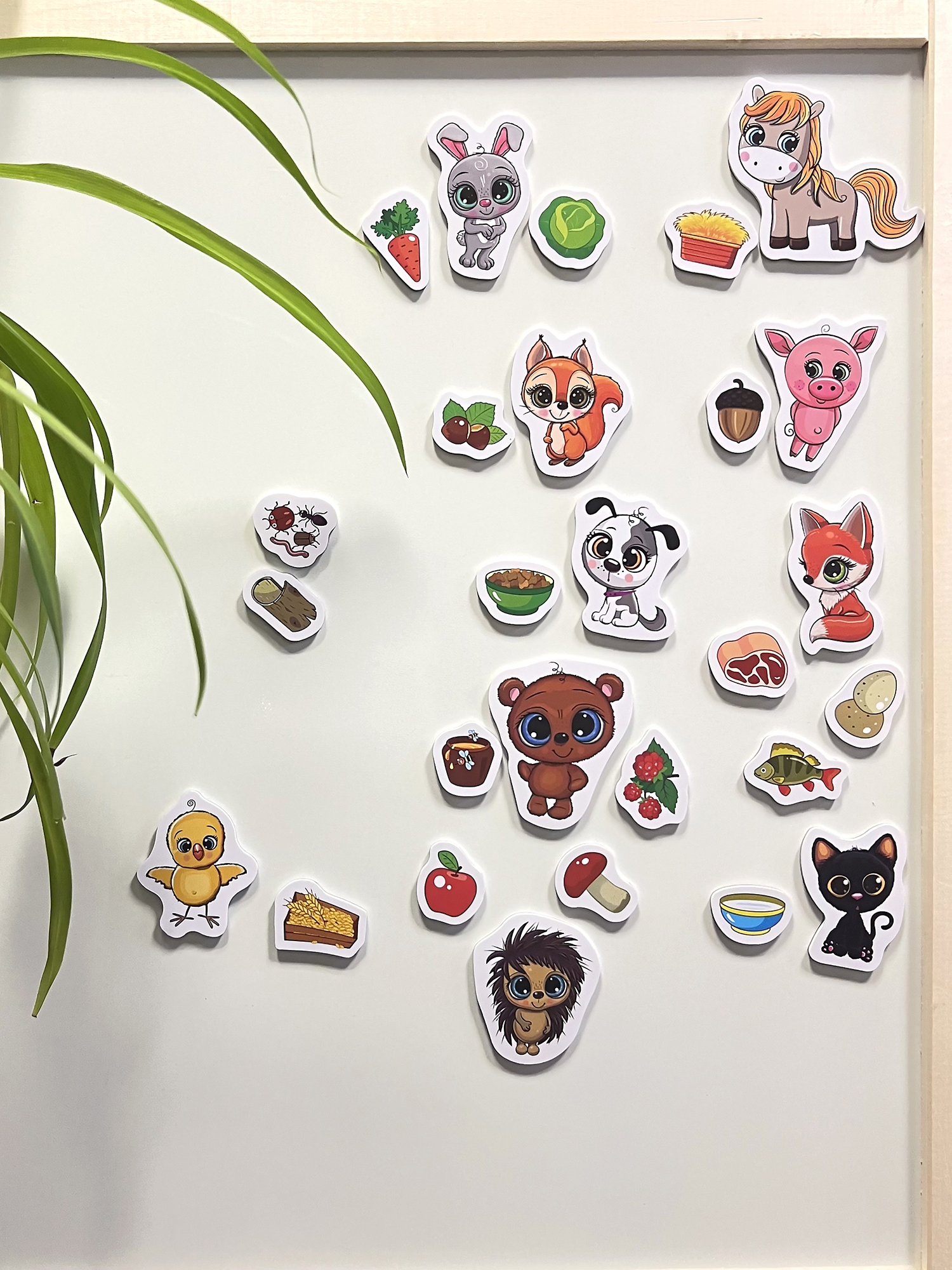 Настольная игра Дрофа-Медиа Игры на магнитах Кто что ест - фото 10