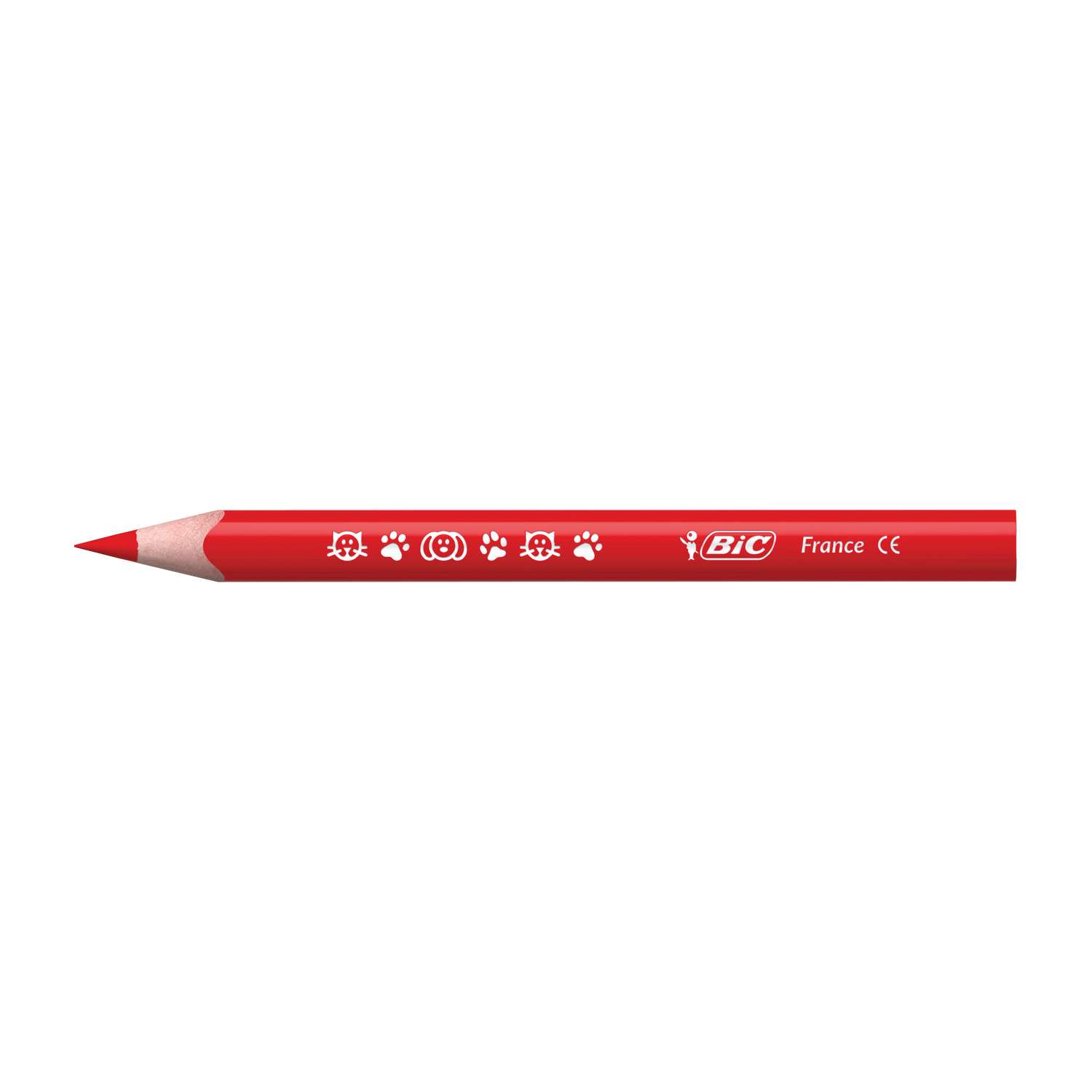 Карандаши цветные BIC Kids 12 шт. - фото 6
