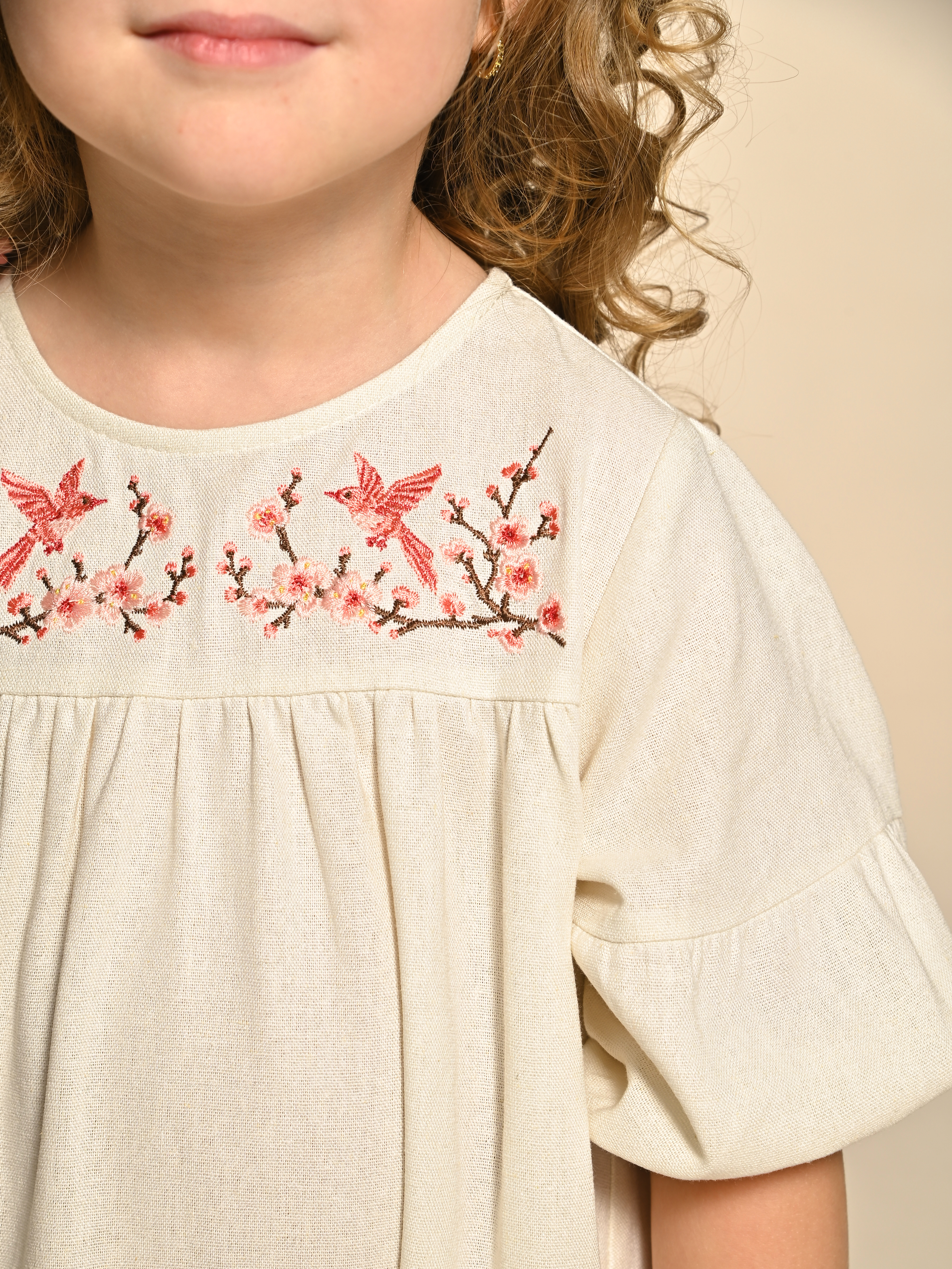 Платье Artcher Платье012Молочное_с_вышивкой - фото 8