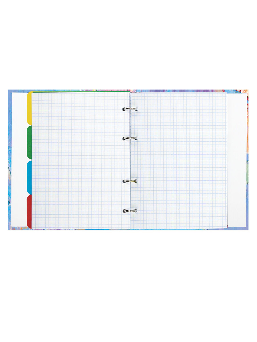 Тетрадь со сменным блоком Brauberg клетка 120 лист. - фото 6