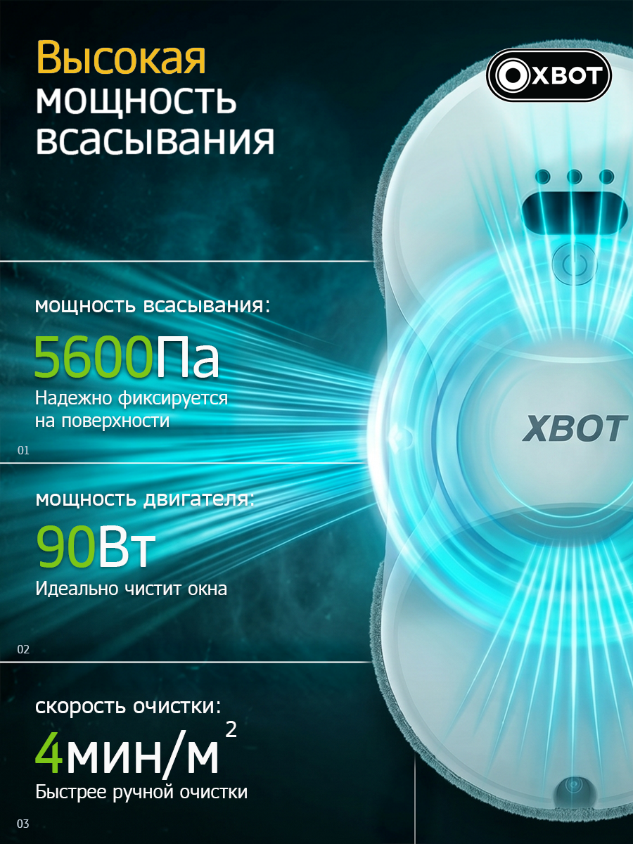 Робот мойщик окон Xbot B21 XBOT Xbot A11 - фото 3