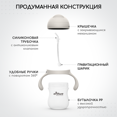 Поильник Miyoumi Standard/Essential 280 мл