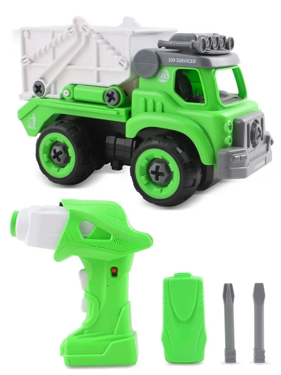 Мусоровоз РУ Lei Meng Транспорт - фото 8