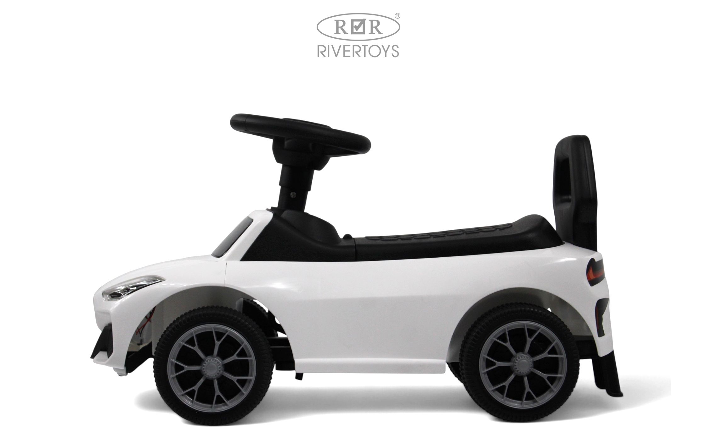 Каталка RIVERTOYS Z004ZZ-B-WHITE белый - фото 7
