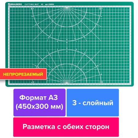 Коврик настольный Brauberg
