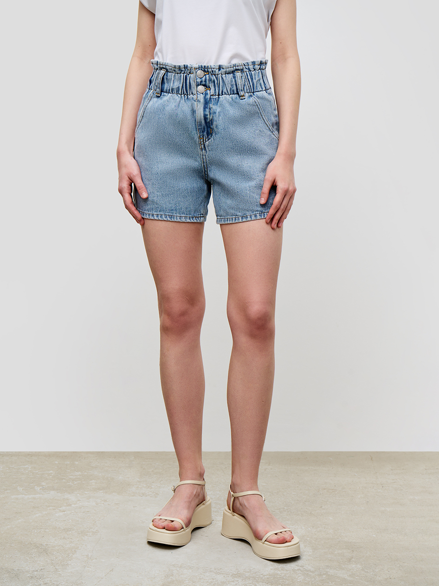 Шорты Baon B3223011/LIGHT BLUE DENIM - фото 1