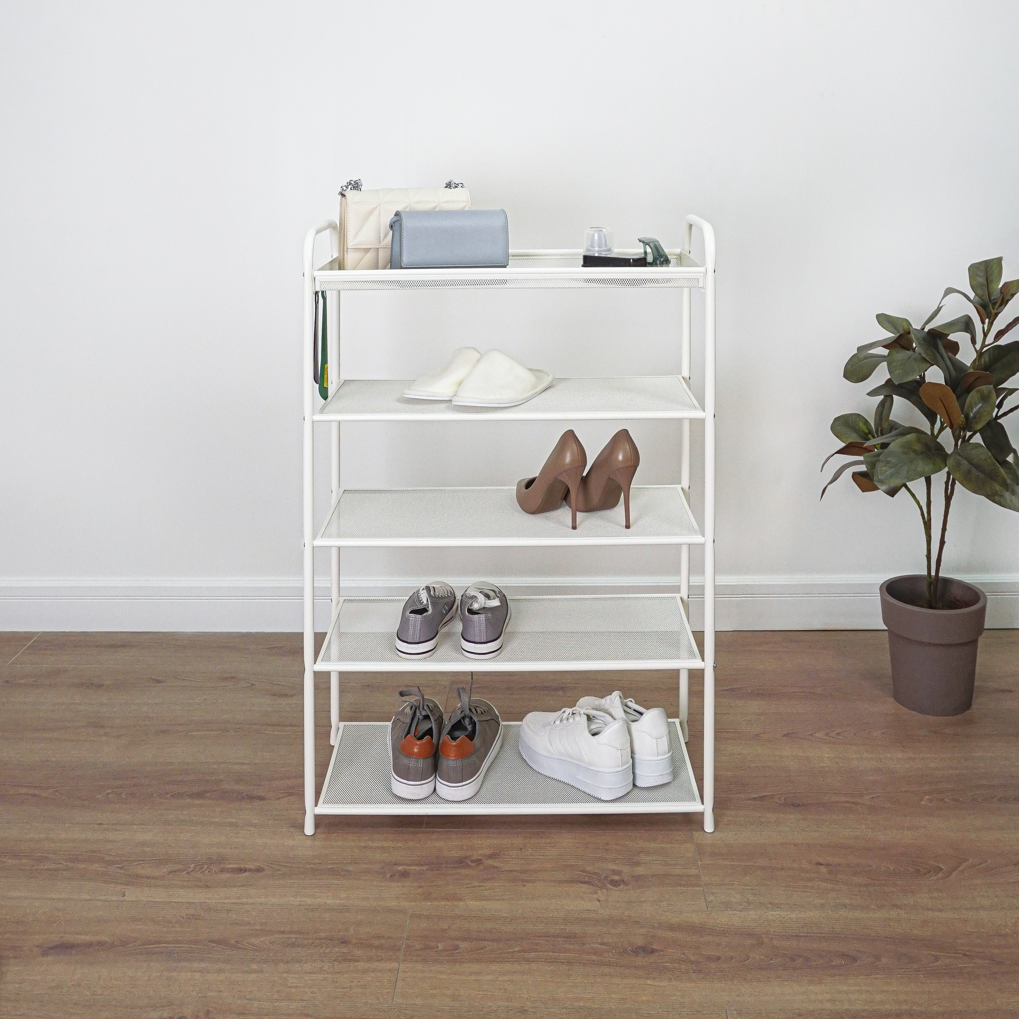 Обувница ЗМИ Верона 25 цвет белый - фото 4