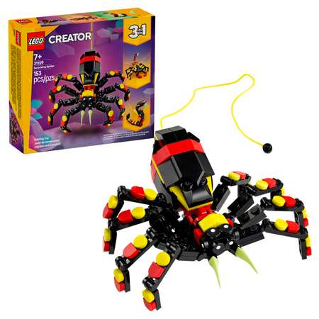 Конструктор LEGO Creator Дикие животные Паук блочный