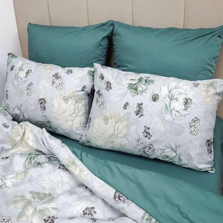 Комплект постельного белья SORRENTO DELUXE 2-спальный макси 4 наволочки Манэль