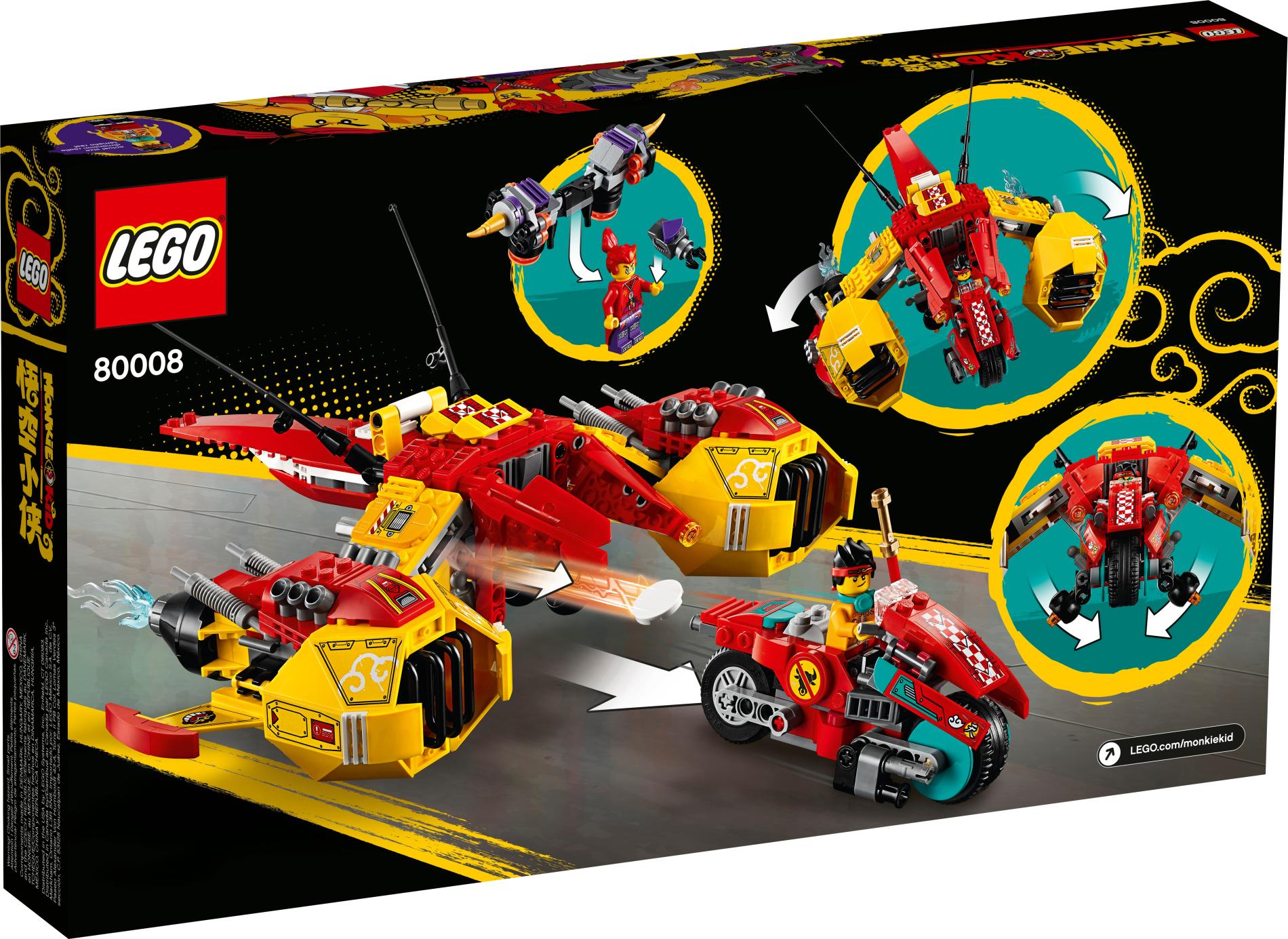 Конструктор LEGO Monkie kid 80008 529 дет. - фото 14