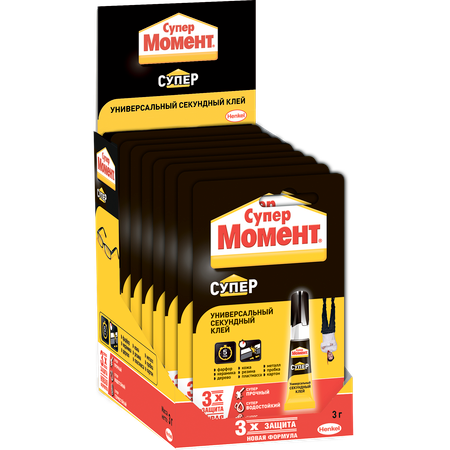 Клей HENKEL момент супер 3 г блистер