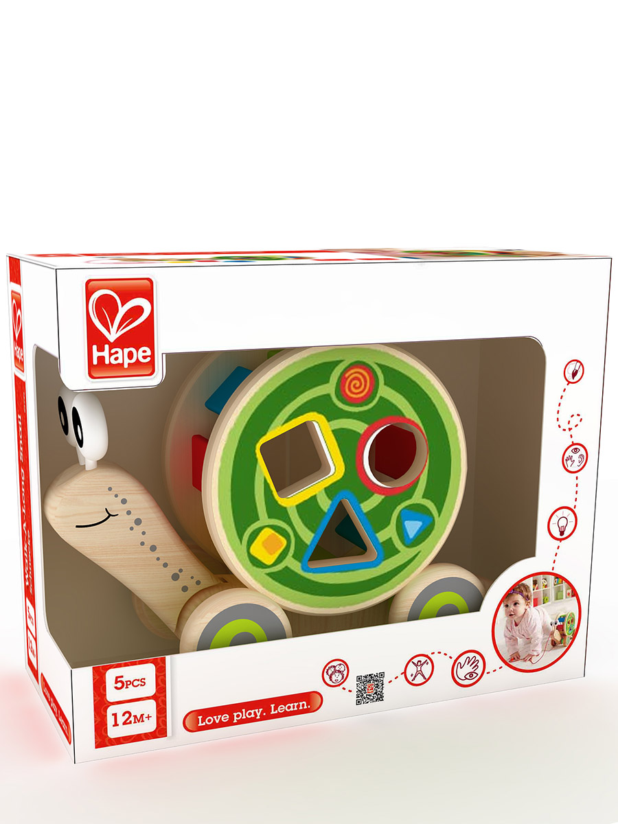 Игрушка Hape каталка Улитка - фото 11