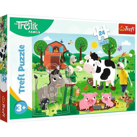 Пазл Trefl Трефлики в деревне классический