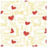 Бумага упаковочная Феникс Презент с декоративным рисунком 70*100см 80г/м2 79459