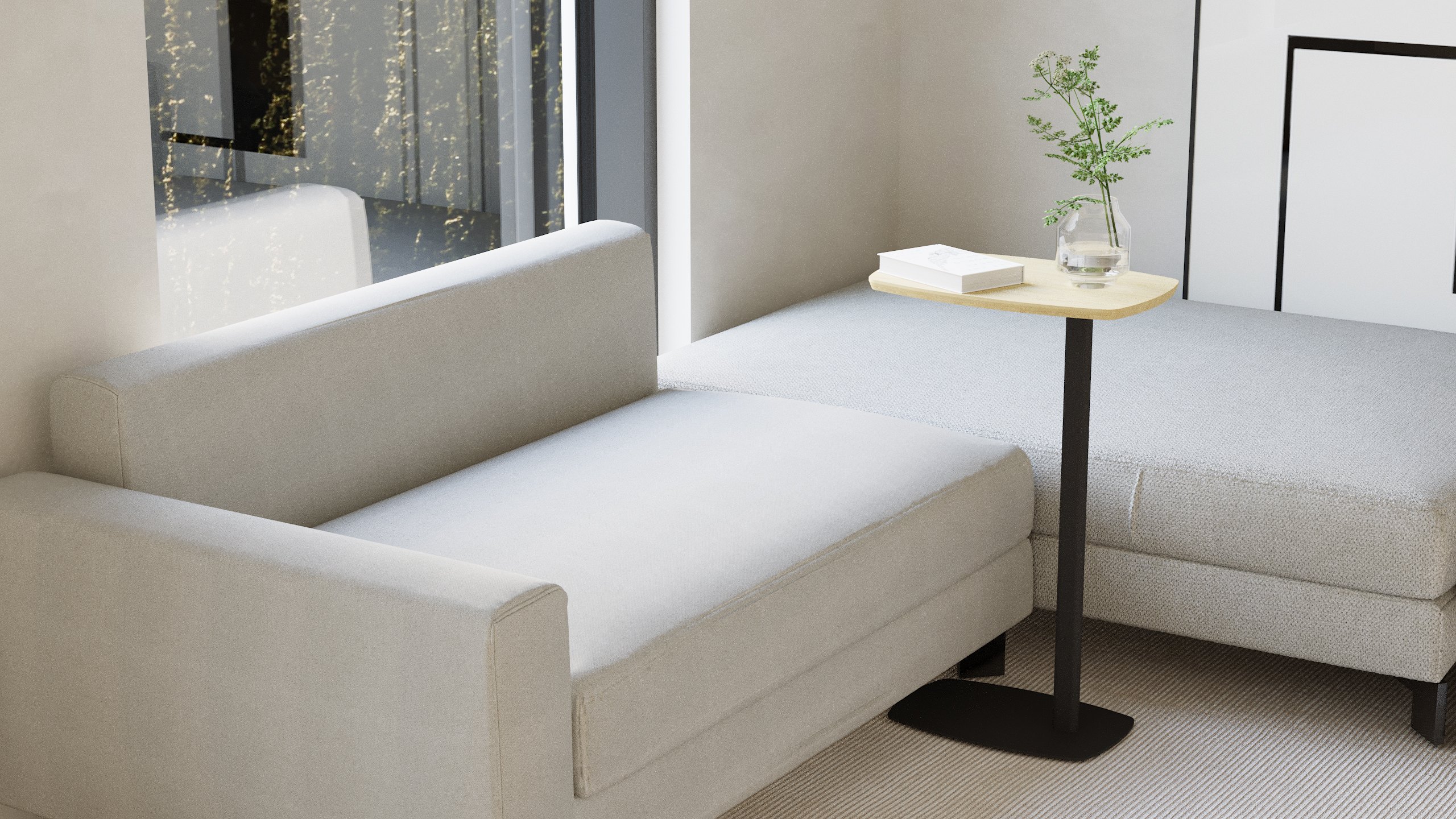 Стол придиванный КАЛИФОРНИЯ МЕБЕЛЬ Дей дуб янтарный - фото 5