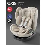 Автокресло Happy Baby Oxis 0+/1/2/3 (0-36 кг) бежевый