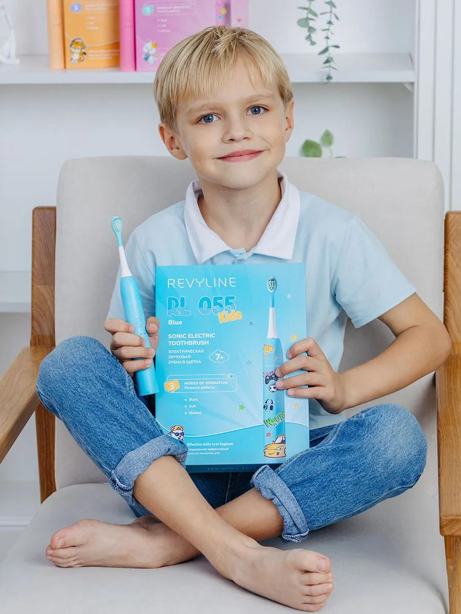 Зубная щетка электрическая Revyline от 7 лет - фото 14