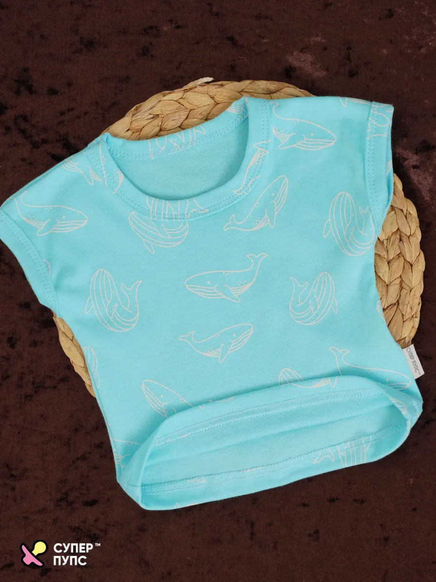 Футболка и шорты Супер Пупс нбр/футшорты/SK24/киты - фото 7