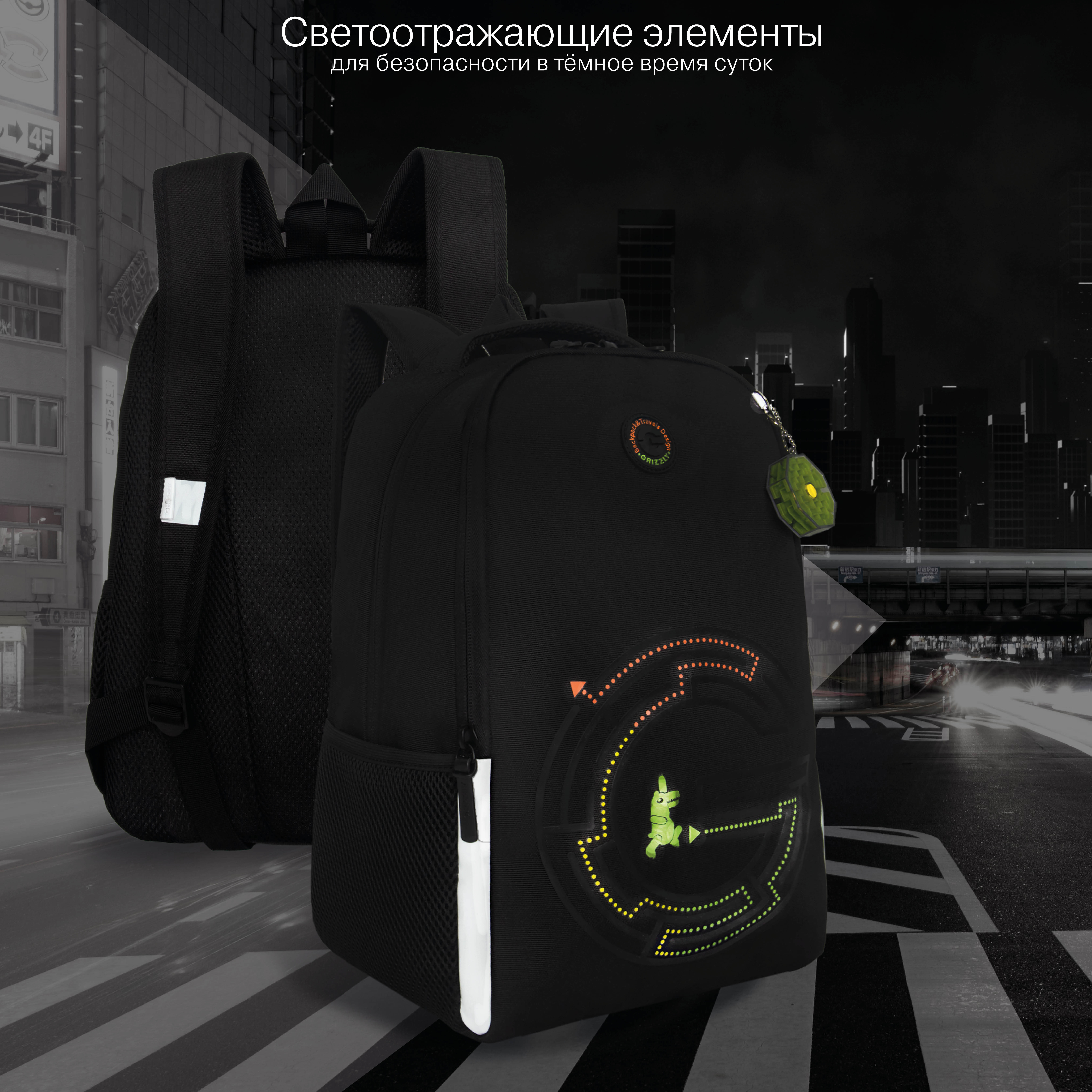 Рюкзак Grizzly для мальчика - фото 10