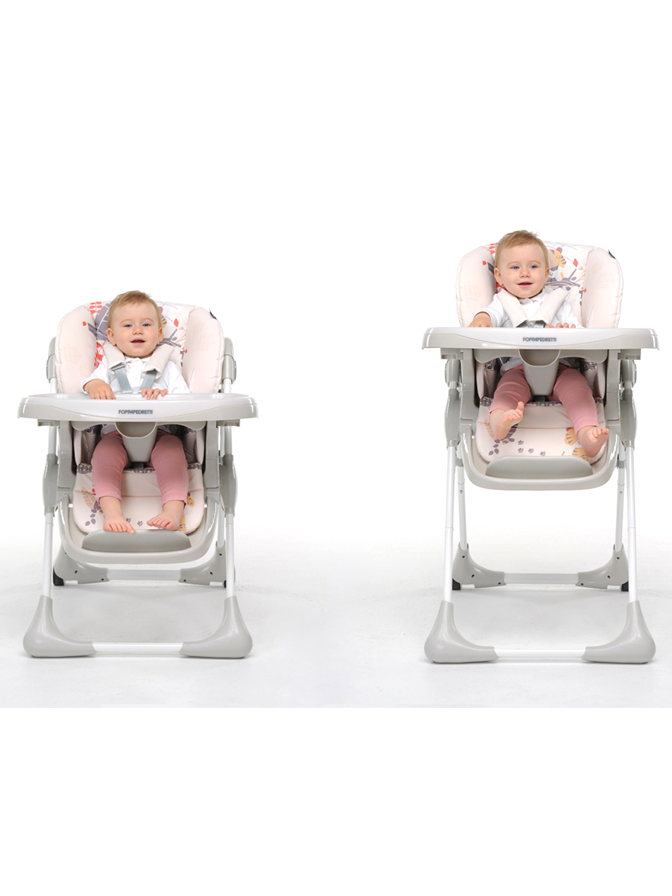 Стульчик для кормления Foppapedretti Meeting серый - фото 7