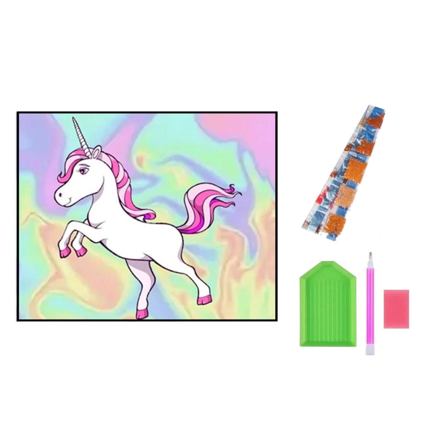 Алмазная мозаика Seichi Единорог - фото 3