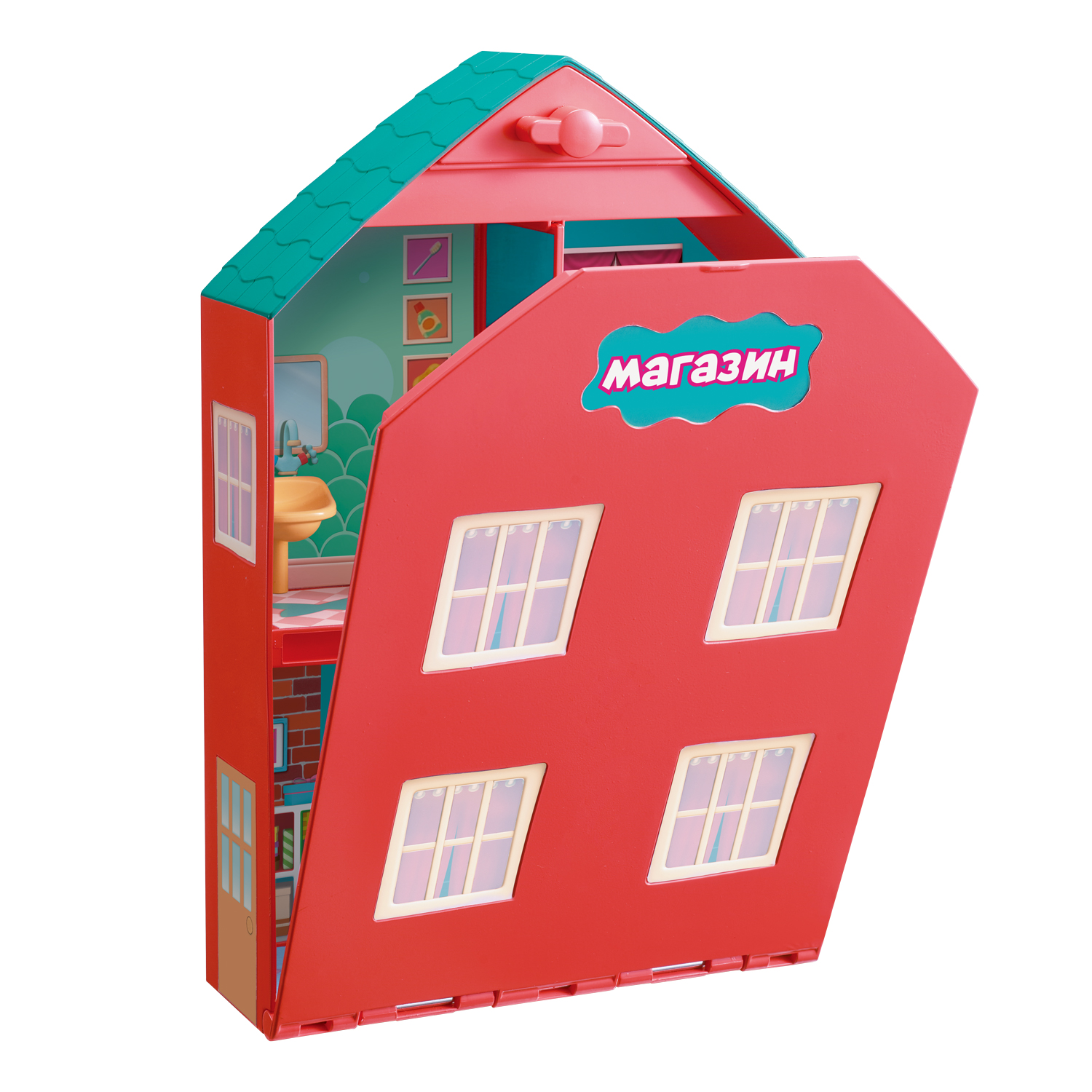 Игровой набор Кошечки-собачки Дом магазин Дэна и Мии - фото 13