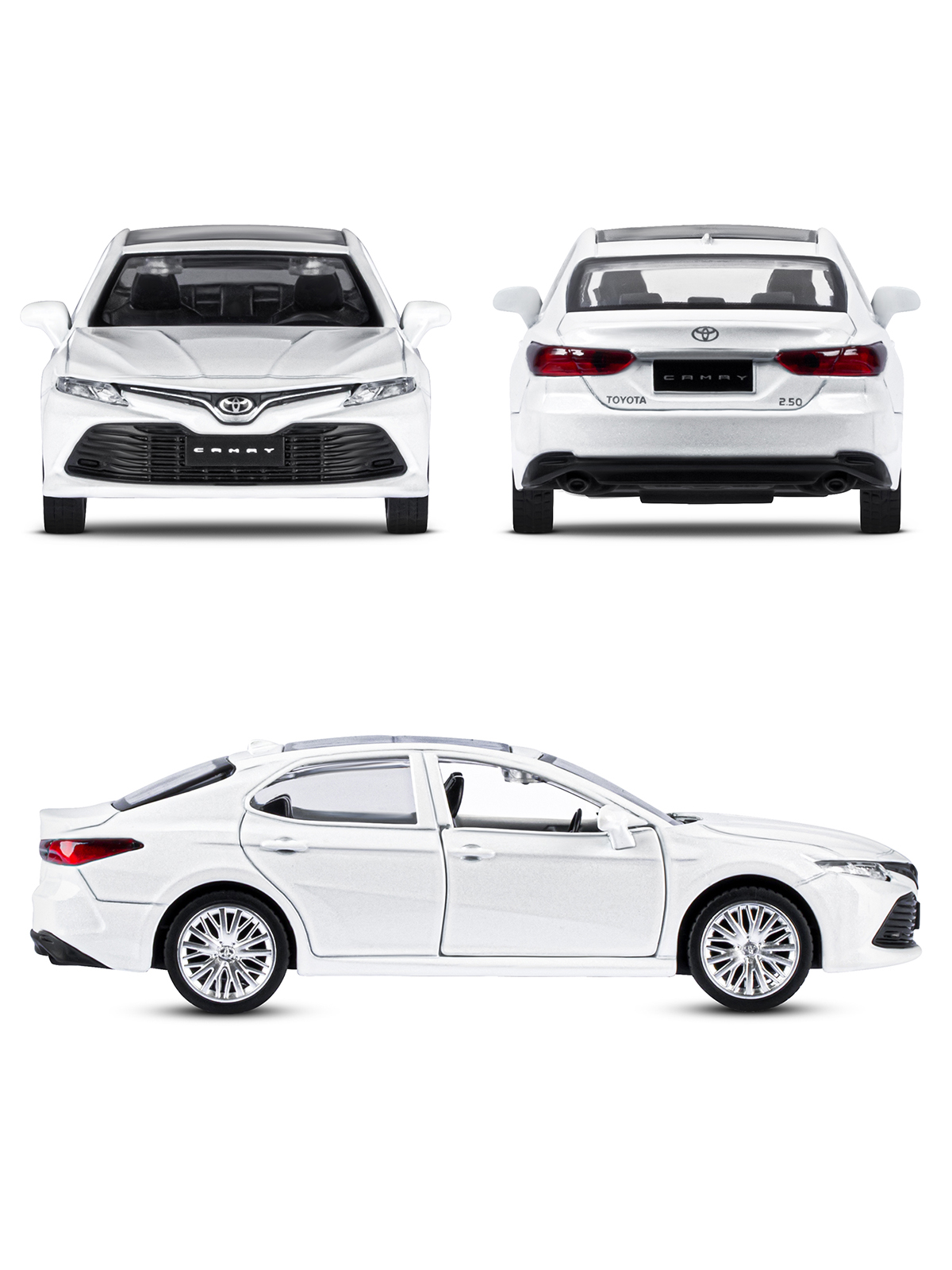 Автомобиль АВТОпанорама Toyota Camry 1:43 JB1251030 - фото 5