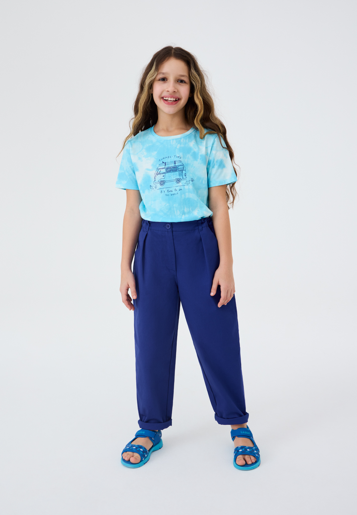 Брюки Lassie 7200073A-6930 - фото 1